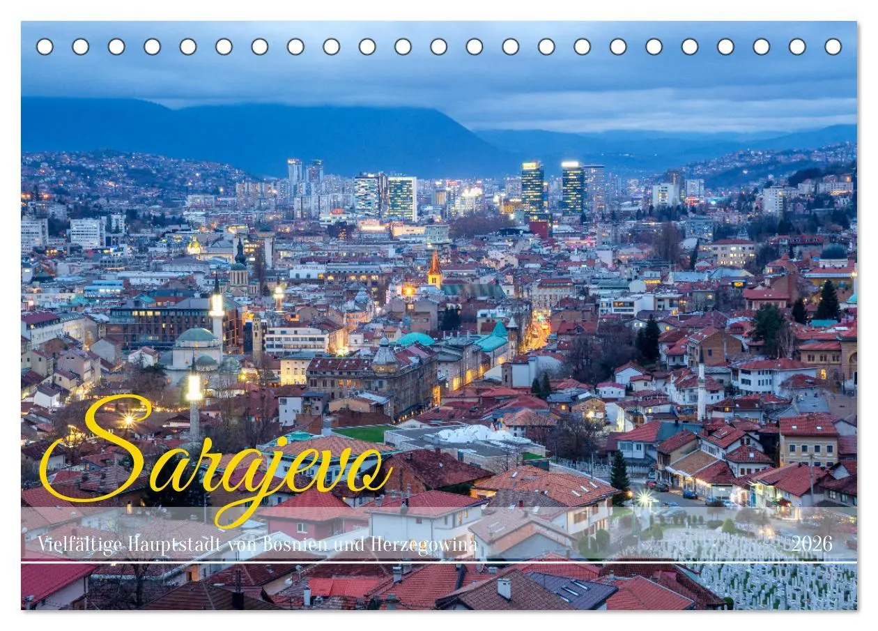 Cover: 9783457398692 | Sarajevo - Vielfältige Hauptstadt von Bosnien und Herzegowina...