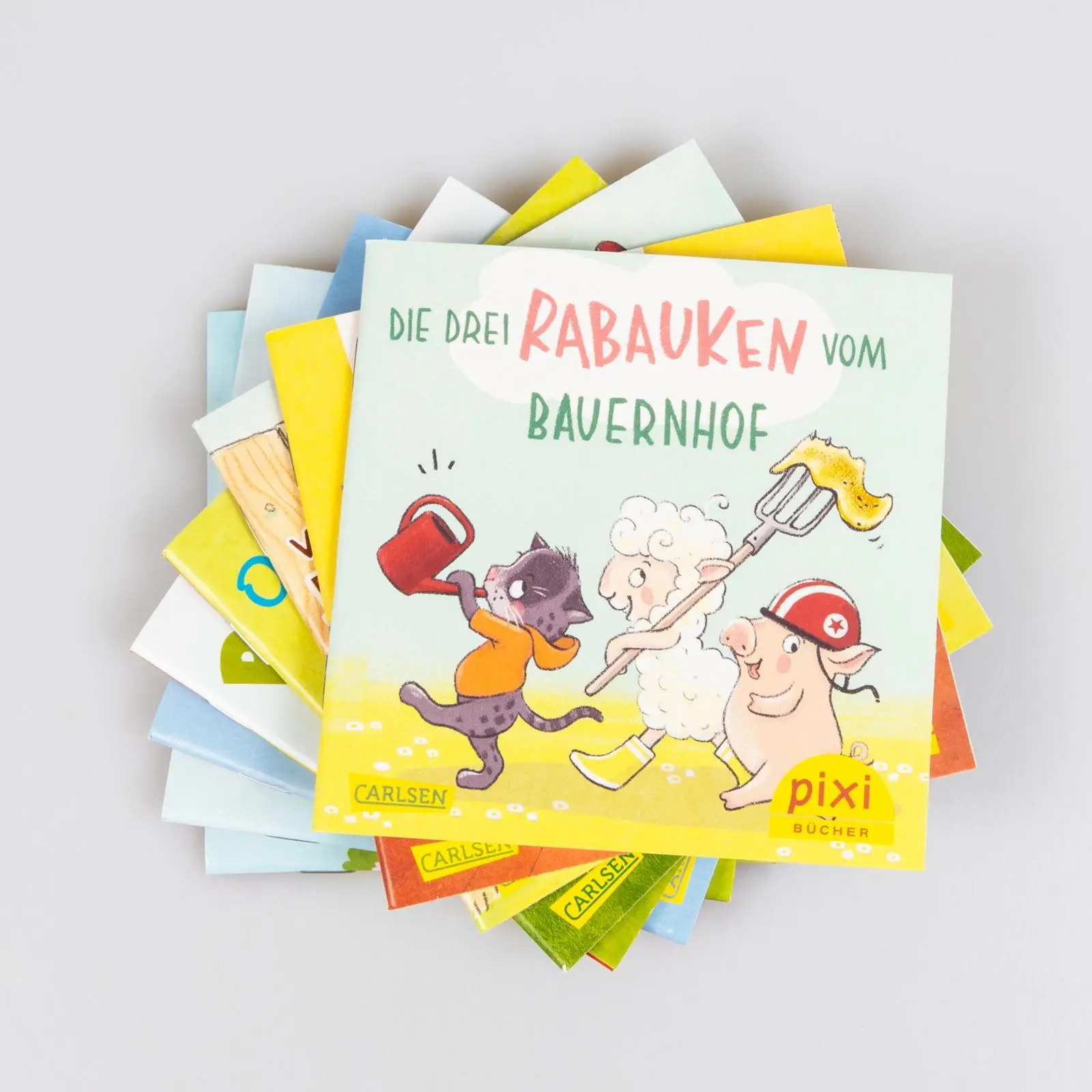 Bild: 9783551038692 | Pixi-8er-Set 287: Frühling auf dem Bauernhof (8x1 Exemplar) | diverse