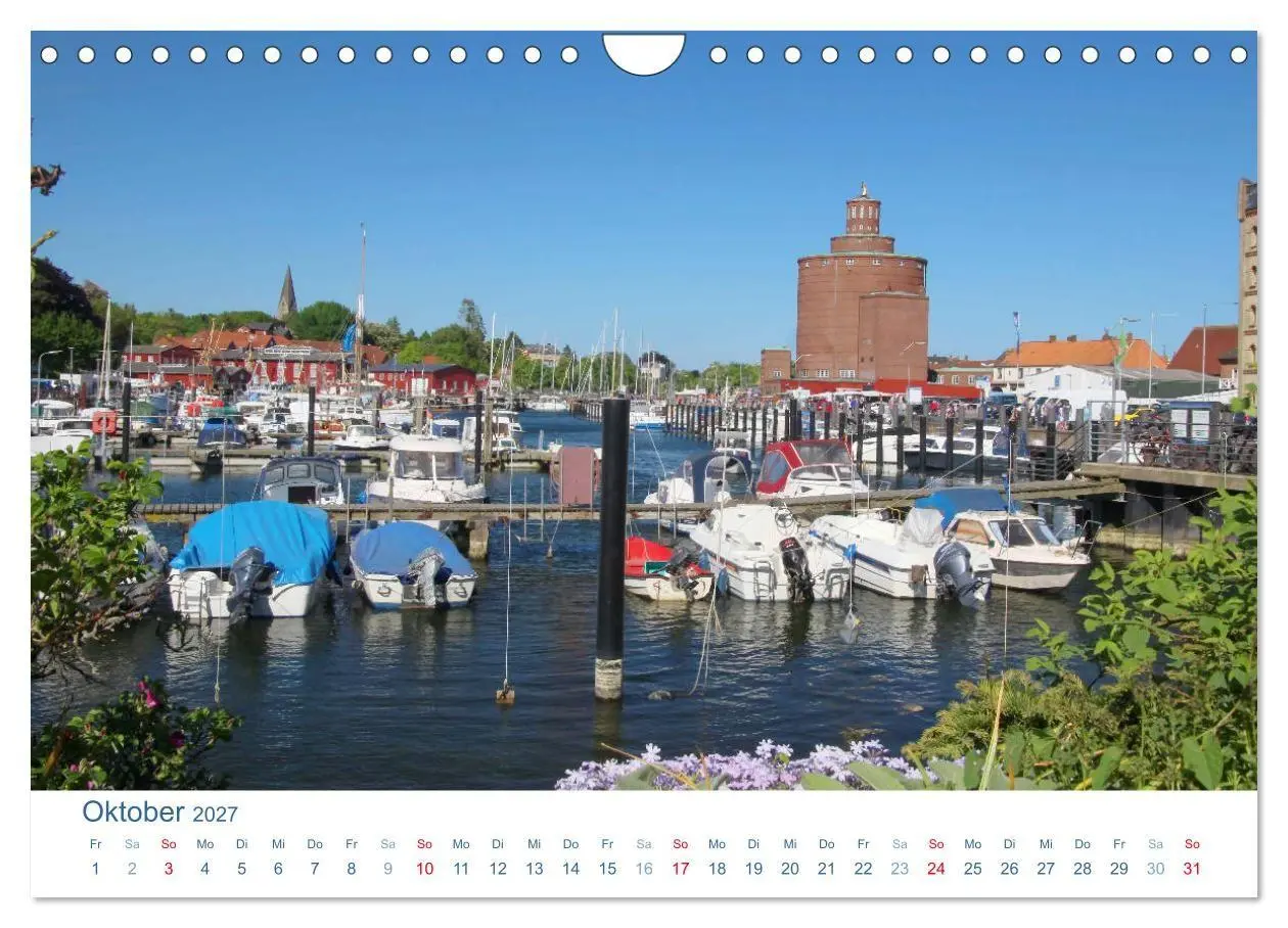 Bild: 9783594088692 | Eckernförde 2027. Impressionen rund um den Hafen (Wandkalender 2027...
