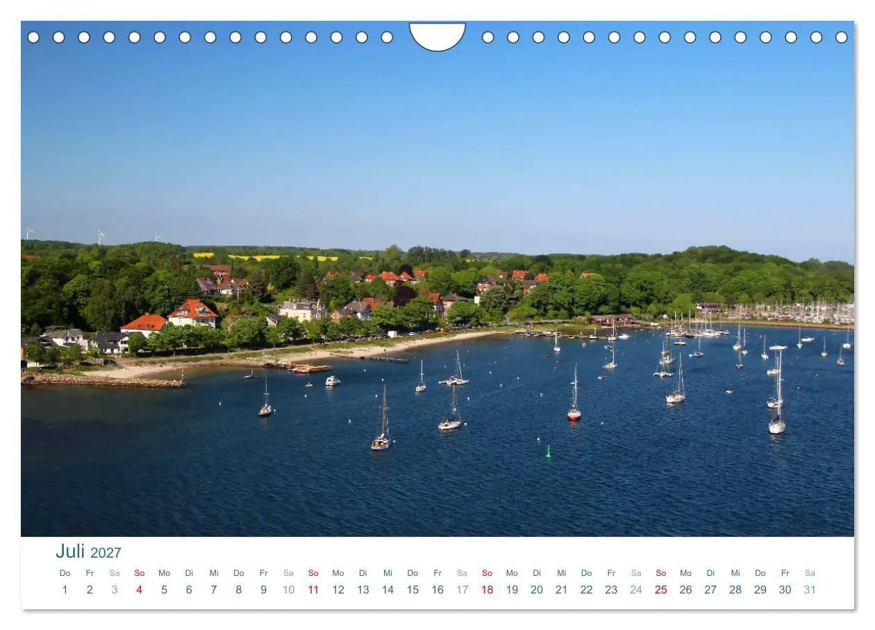 Bild: 9783594088692 | Eckernförde 2027. Impressionen rund um den Hafen (Wandkalender 2027...