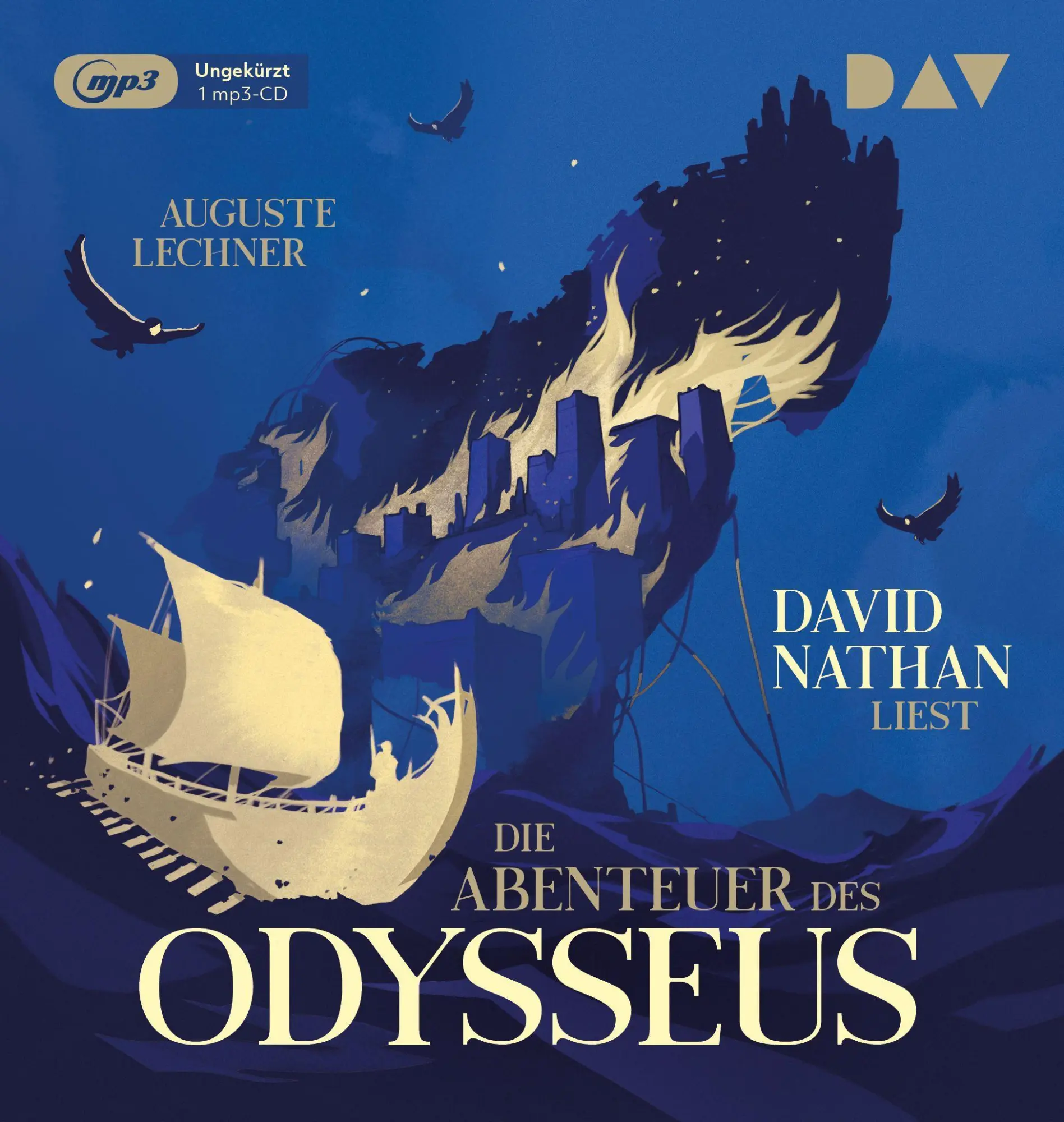 Cover: 9783742418692 | Die Abenteuer des Odysseus | Auguste Lechner | MP3 | 1 Audio-CD | 2021