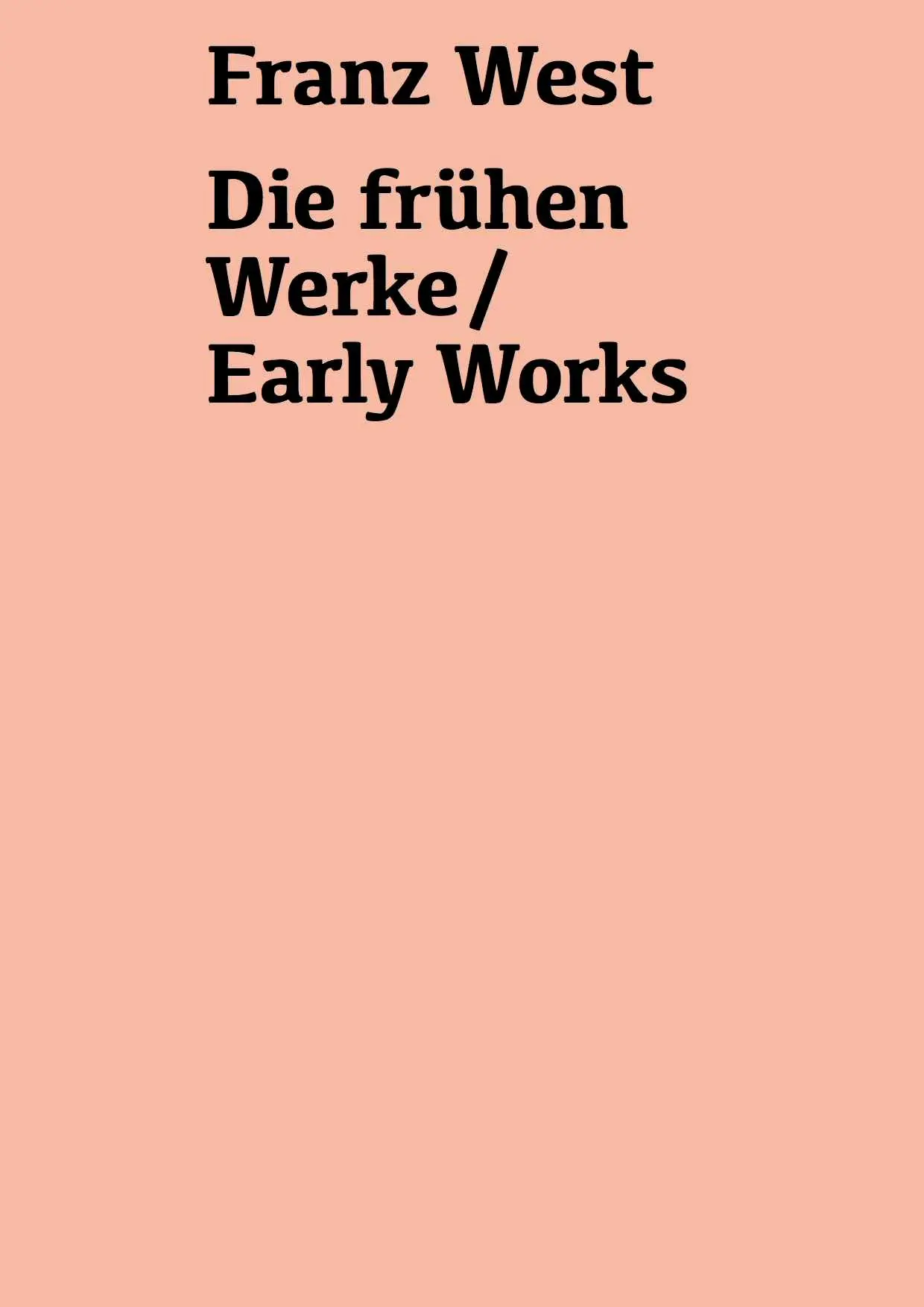 Cover: 9783753308692 | Franz West. Die frühen Werke / Early Works | Peter Pakesch | Buch