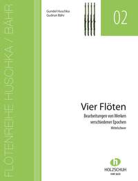 Cover: 9790201308692 | Huschka G.: Heft für 4 Flöten | Flötenreihe Huschka / Bähr | Bahr