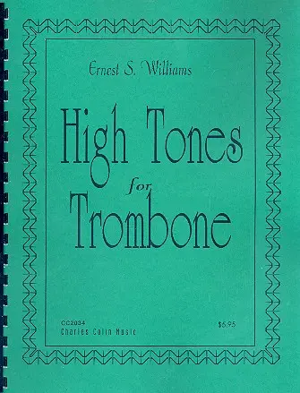 Cover: 9990050948692 | High Tones for trombone studies in the development of range...