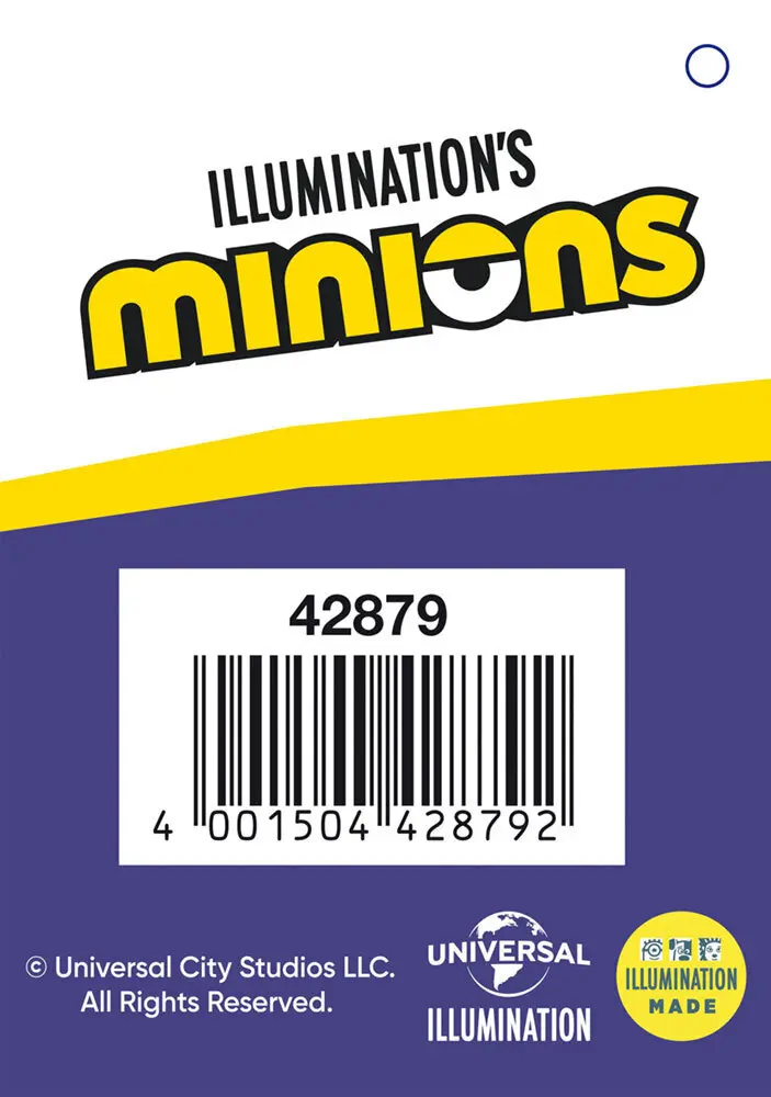 Bild: 4001504428792 | Minions, Bob mit Herz, 22 cm | Plüschspielzeug | Polybeutel | 42879