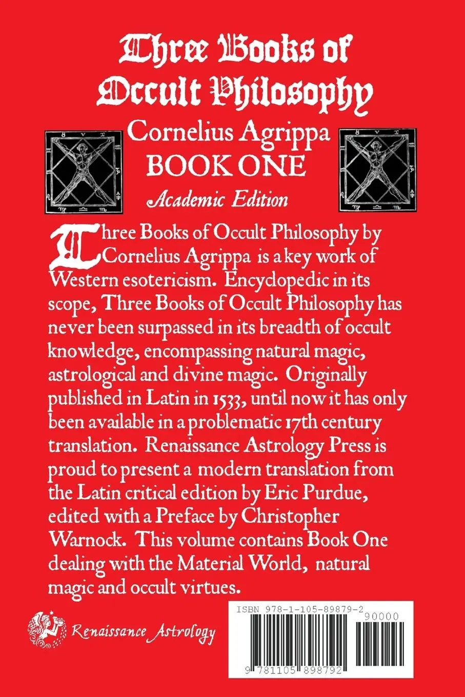 Rückseite: 9781105898792 | Three Books of Occult Philosophy Book One | A Modern Translation