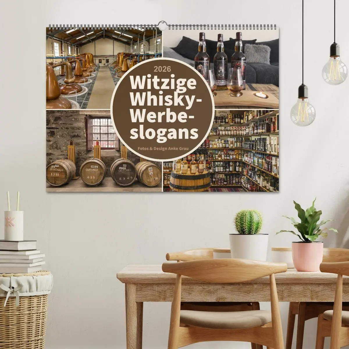 Bild: 9783457388792 | Witzige Whisky-Werbeslogans (Wandkalender 2026 DIN A2 quer),...