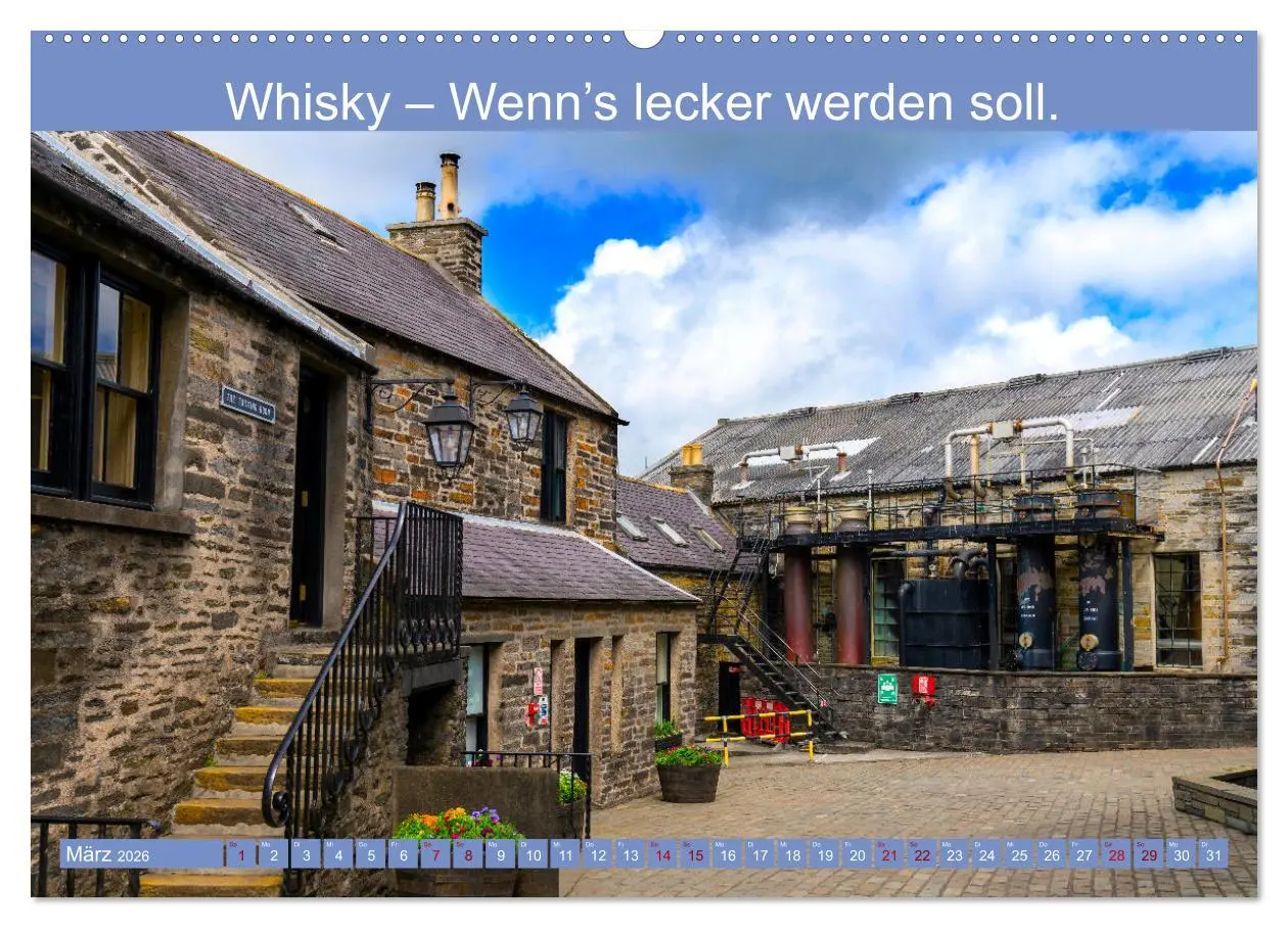 Bild: 9783457388792 | Witzige Whisky-Werbeslogans (Wandkalender 2026 DIN A2 quer),...