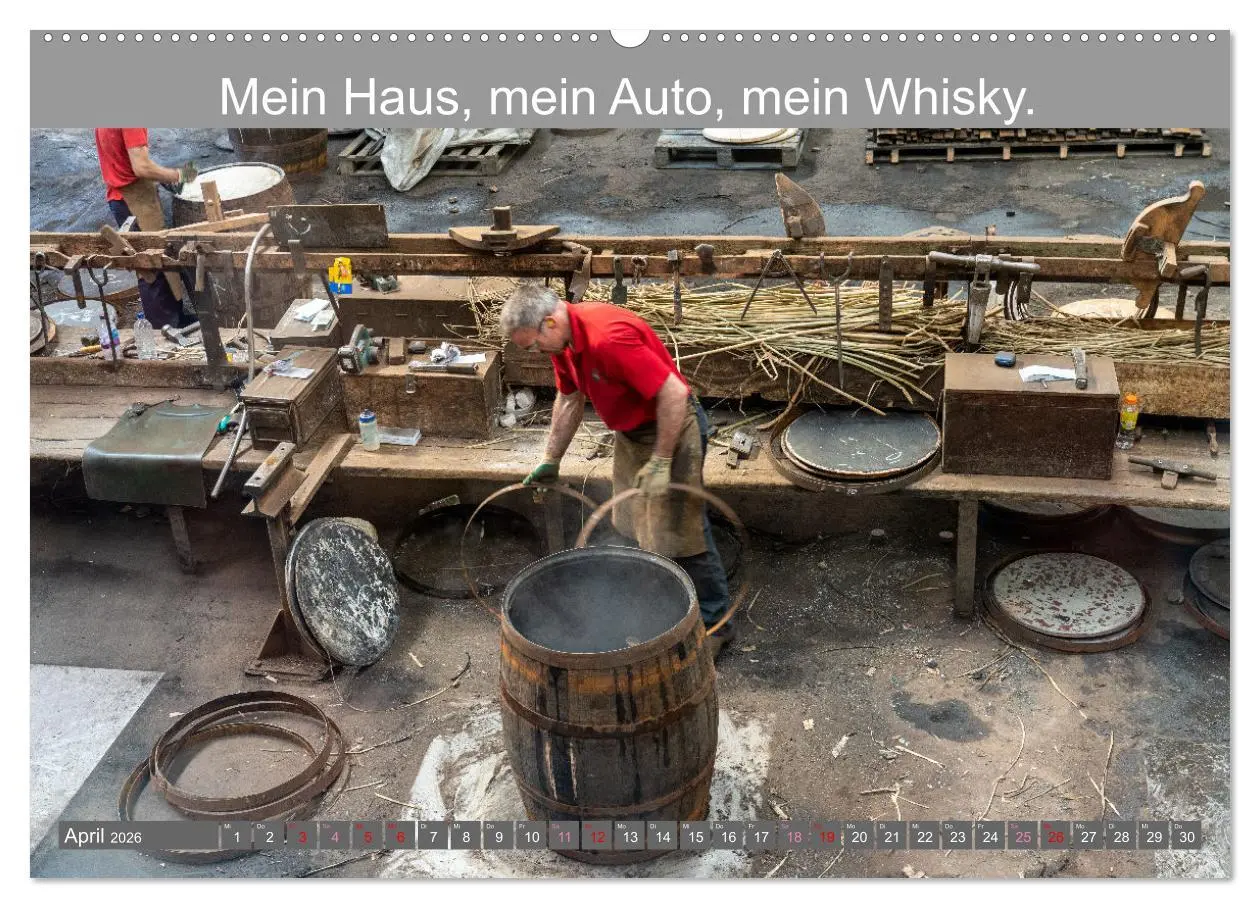 Bild: 9783457388792 | Witzige Whisky-Werbeslogans (Wandkalender 2026 DIN A2 quer),...