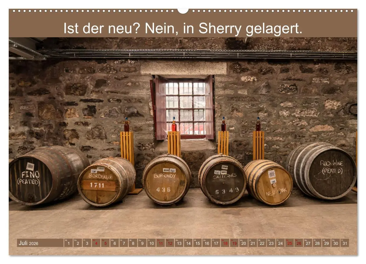 Bild: 9783457388792 | Witzige Whisky-Werbeslogans (Wandkalender 2026 DIN A2 quer),...