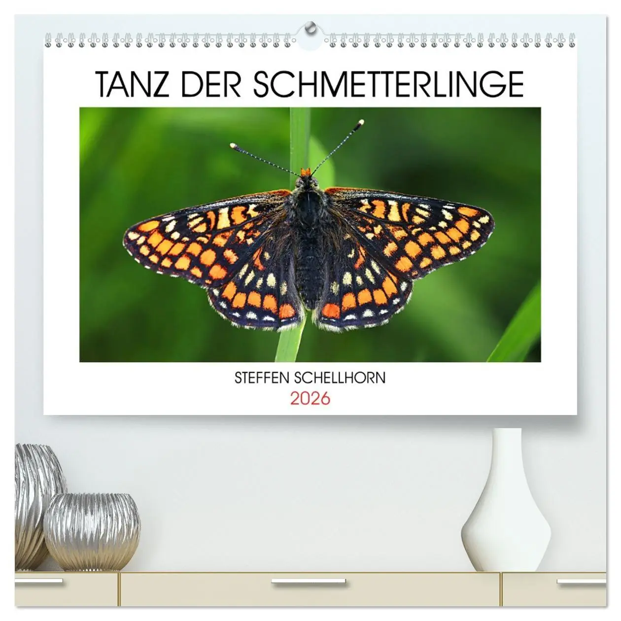 Cover: 9783457458792 | TANZ DER SCHMETTERLINGE (hochwertiger Premium Wandkalender 2026 DIN...
