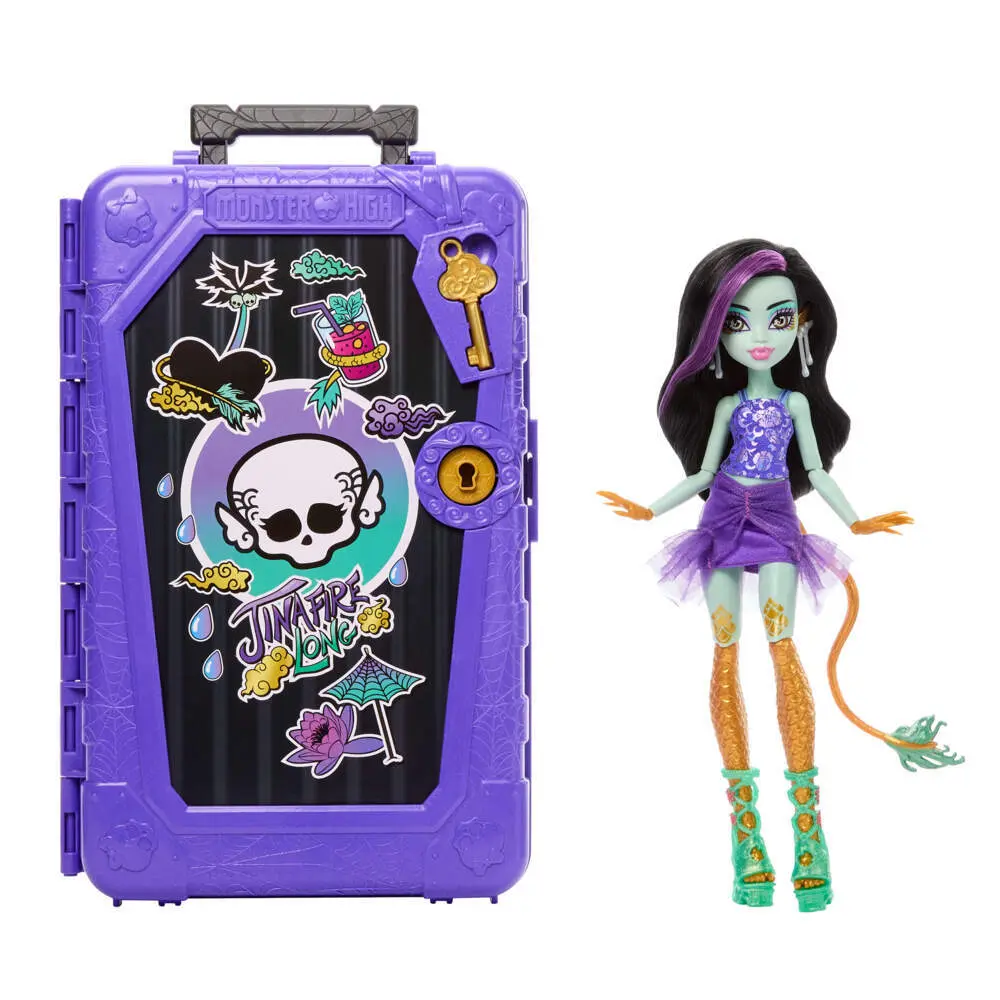 Cover: 194735288892 | Monster High Verborgene Schätze Oase Jinafire | Offene Verpackung