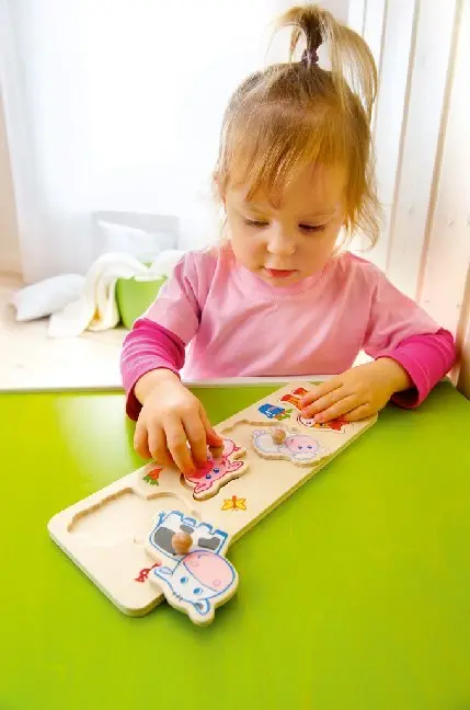 Bild: 4010168218892 | Greifpuzzle Bauernhof-Tierkinder (Kinderpuzzle) | Spiel | 1301939001