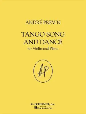 Cover: 9780793598892 | Tango Song and Dance | Previn Andr | String For Violin and Piano