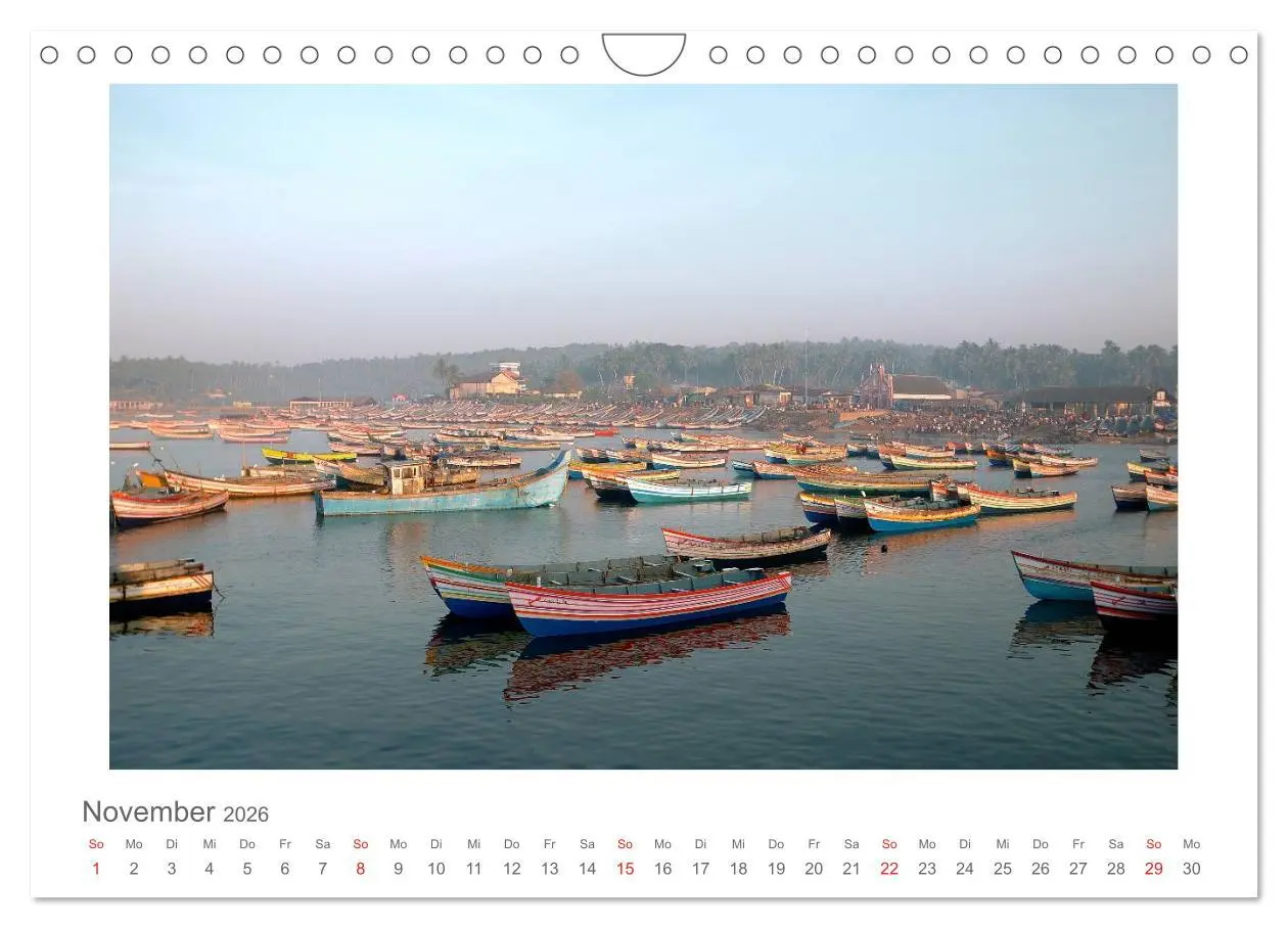 Bild: 9783516228892 | Farbenfrohes Kerala - Eindrücke aus God´s Own Country (Wandkalender...