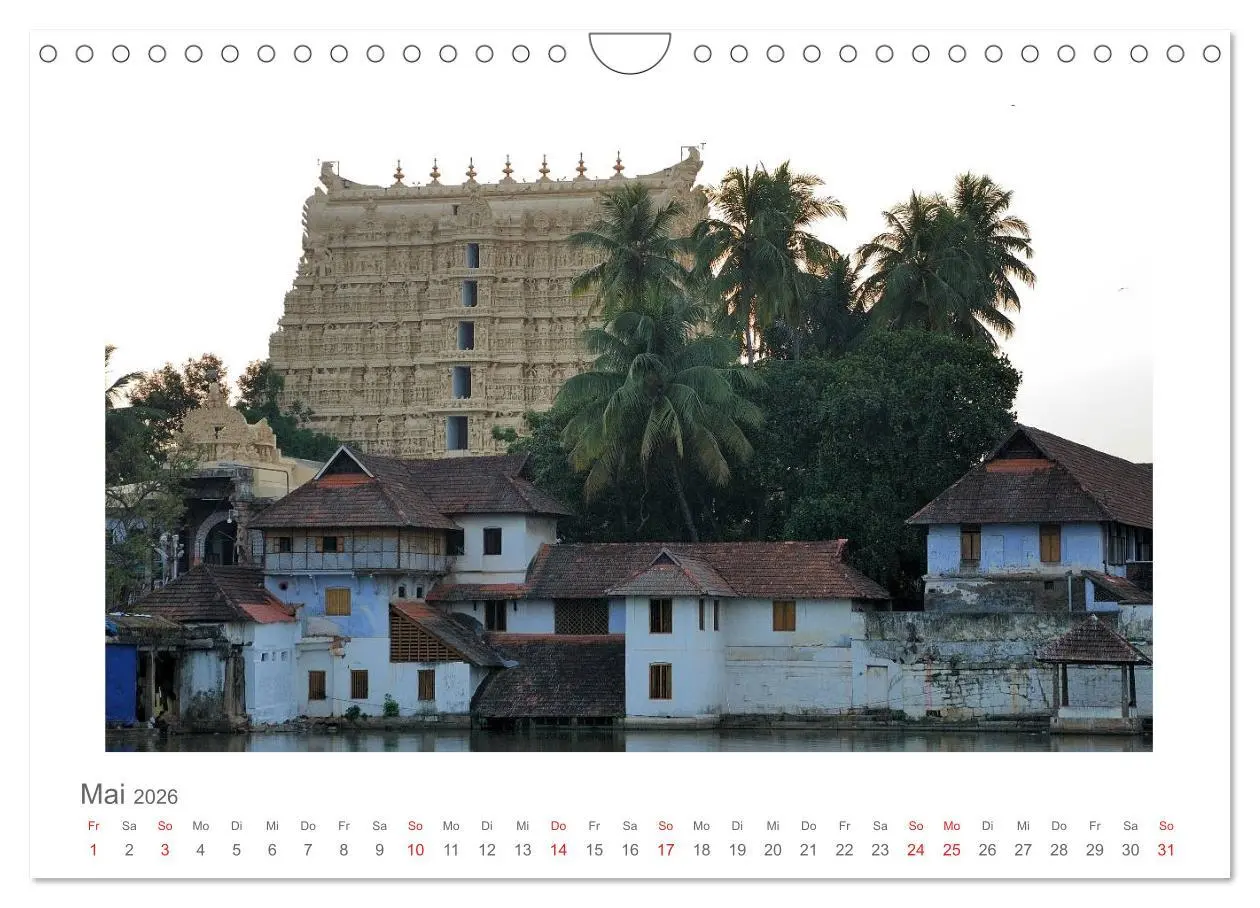 Bild: 9783516228892 | Farbenfrohes Kerala - Eindrücke aus God´s Own Country (Wandkalender...