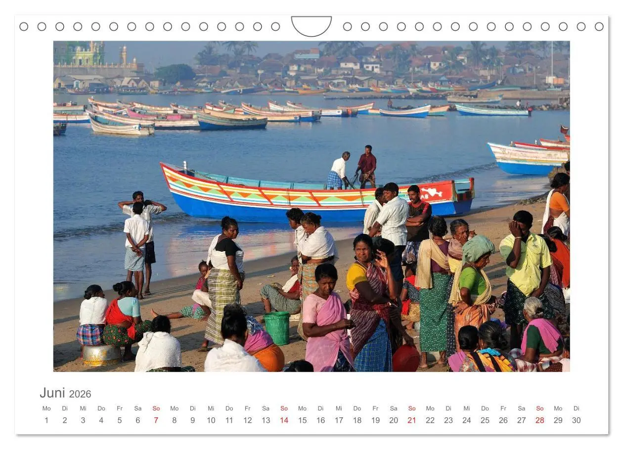 Bild: 9783516228892 | Farbenfrohes Kerala - Eindrücke aus God´s Own Country (Wandkalender...