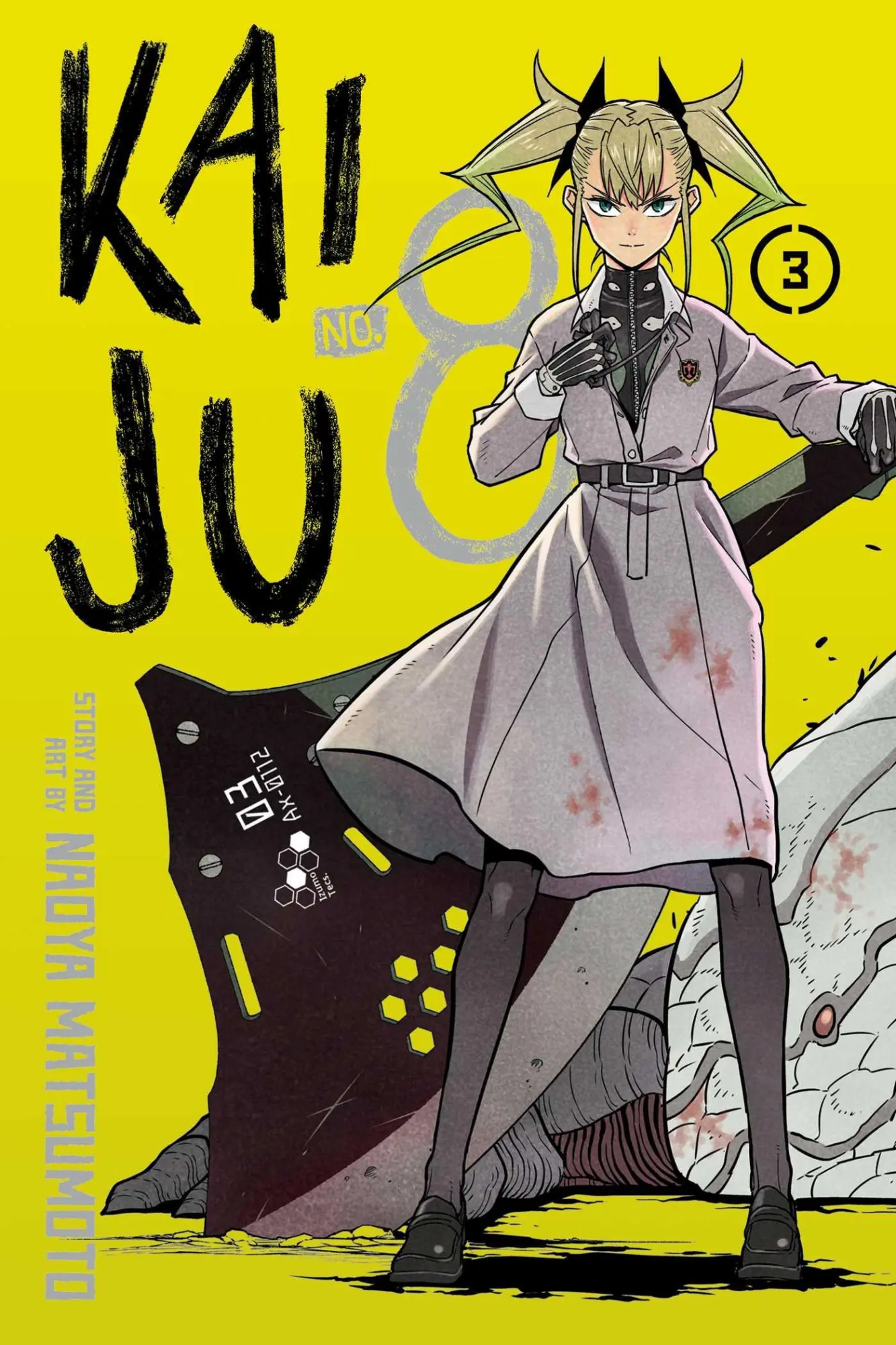 Cover: 9781974728992 | Kaiju No. 8, Vol. 3 | Naoya Matsumoto | Taschenbuch | 192 S. | 2022