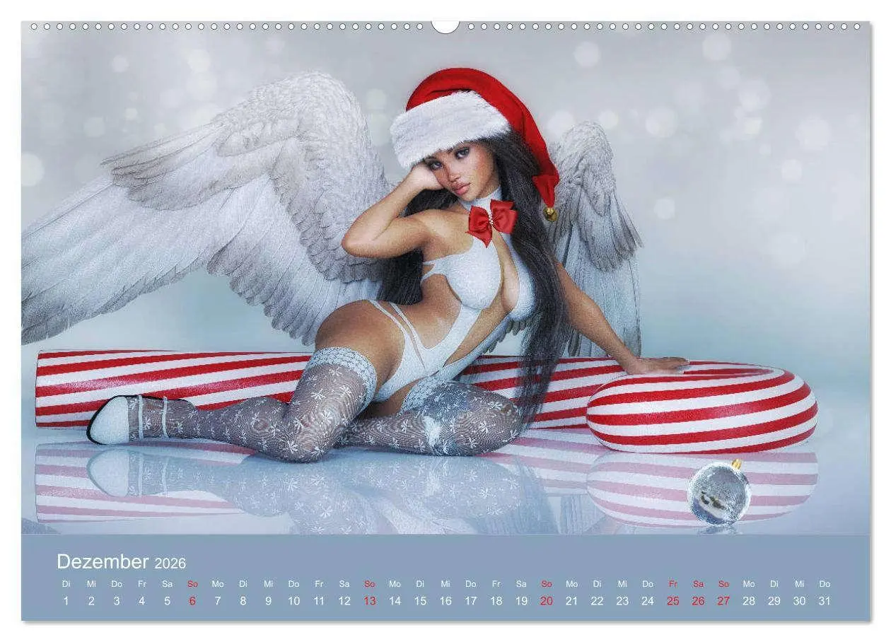Bild: 9783457818992 | Engel der Verführung - Mythologie als Akt (Wandkalender 2026 DIN A2...