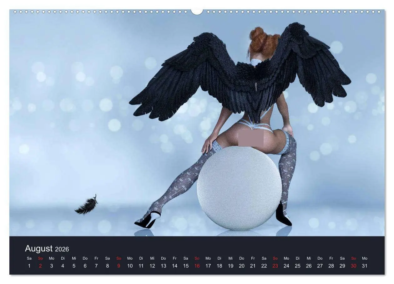 Bild: 9783457818992 | Engel der Verführung - Mythologie als Akt (Wandkalender 2026 DIN A2...