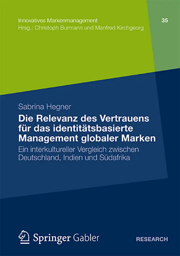 Cover: 9783834938992 | Die Relevanz des Vertrauens für das identitätsbasierte Management...