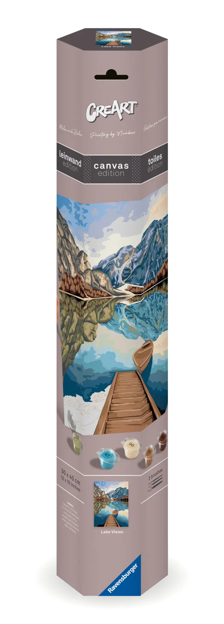 Cover: 4005556239092 | Ravensburger CreArt - Malen nach Zahlen 23909 - Seeblick - ab 12...