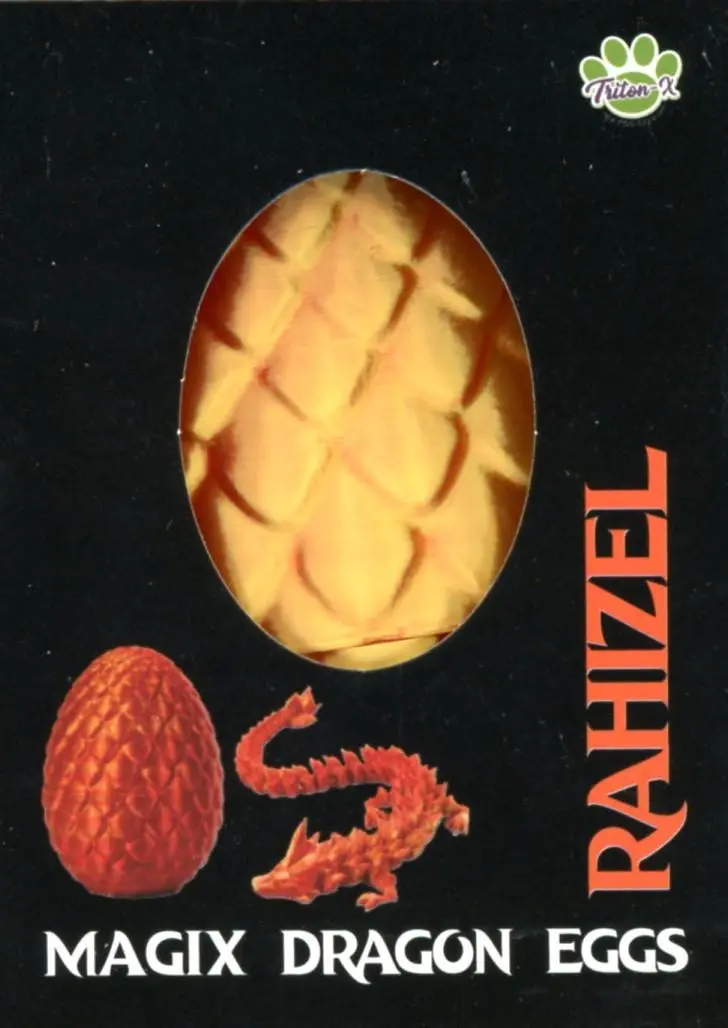 Cover: 4260478819092 | Drachenei "MagiX Dragon Egg RAHIZEL", orange, Drachen 22,5 cm &amp; Ei...