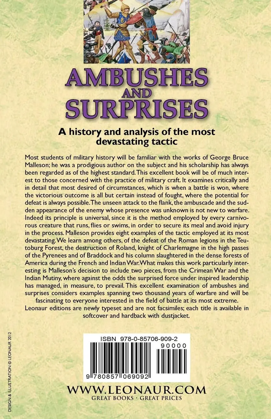 Rückseite: 9780857069092 | Ambushes and Surprises | George Bruce Malleson | Taschenbuch | 2012
