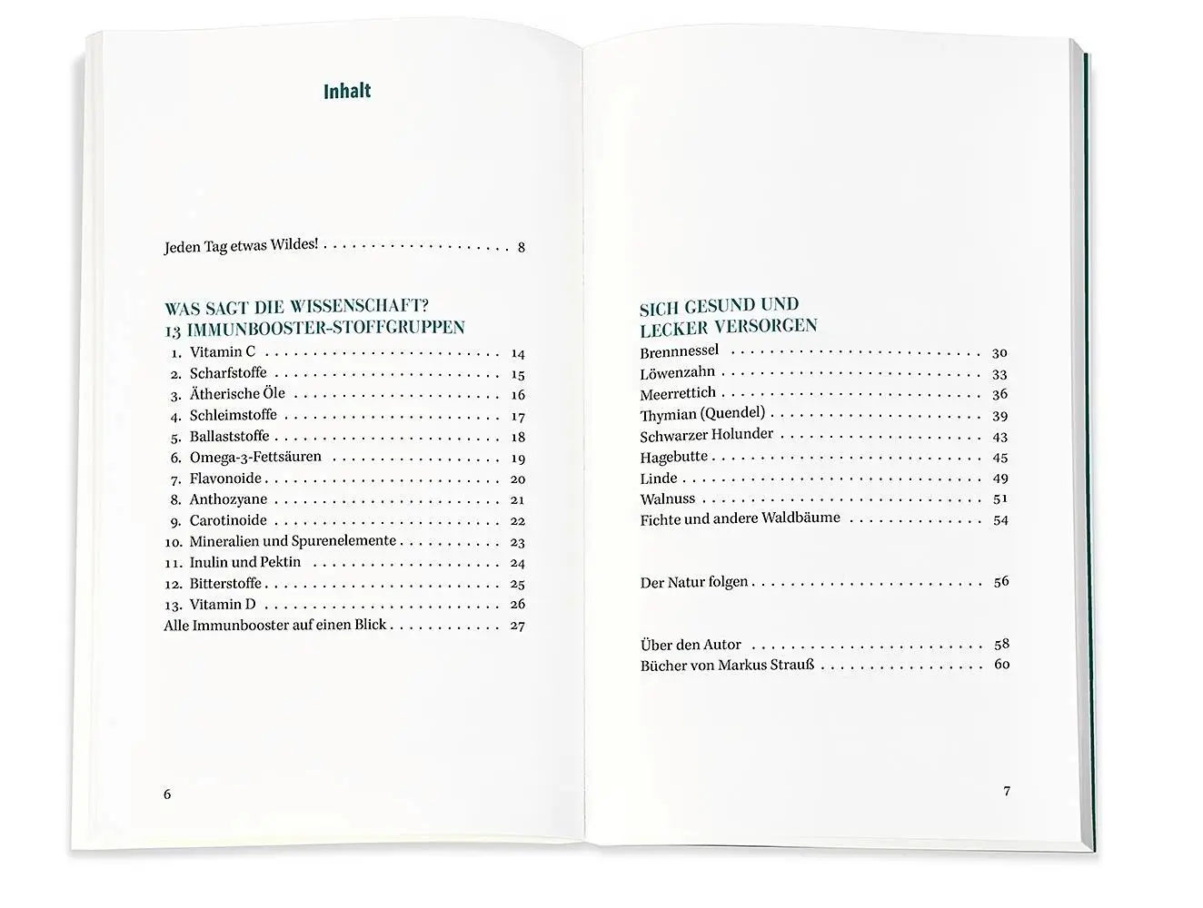 Bild: 9783426879092 | Immunbooster Natur | Markus Strauß | Taschenbuch | 62 S. | Deutsch