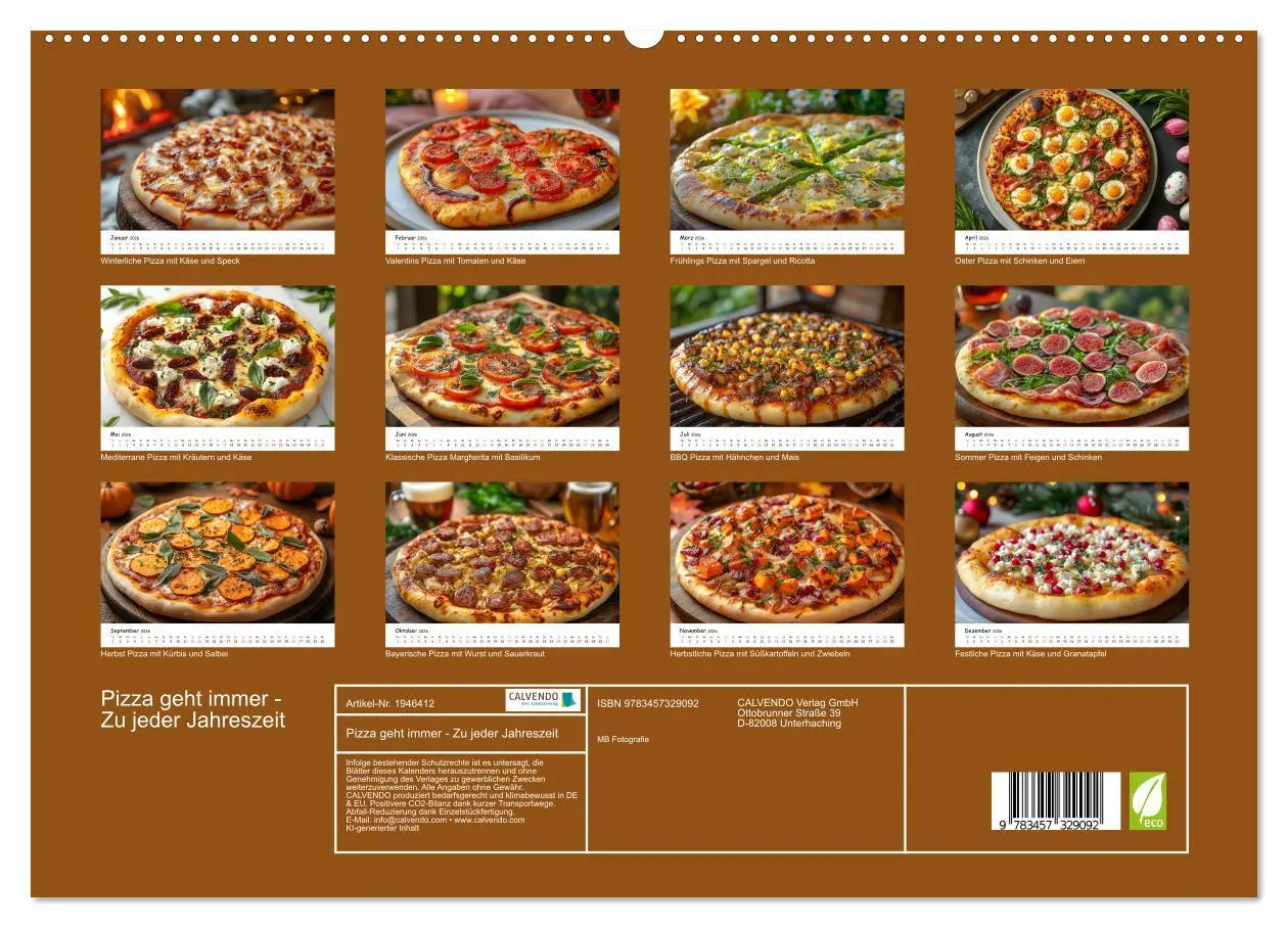 Bild: 9783457329092 | Pizza geht immer - Zu jeder Jahreszeit (hochwertiger Premium...