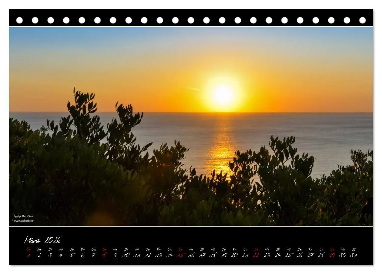 Bild: 9783516109092 | Sardinien Panoramakalender (Tischkalender 2026 DIN A5 quer),...