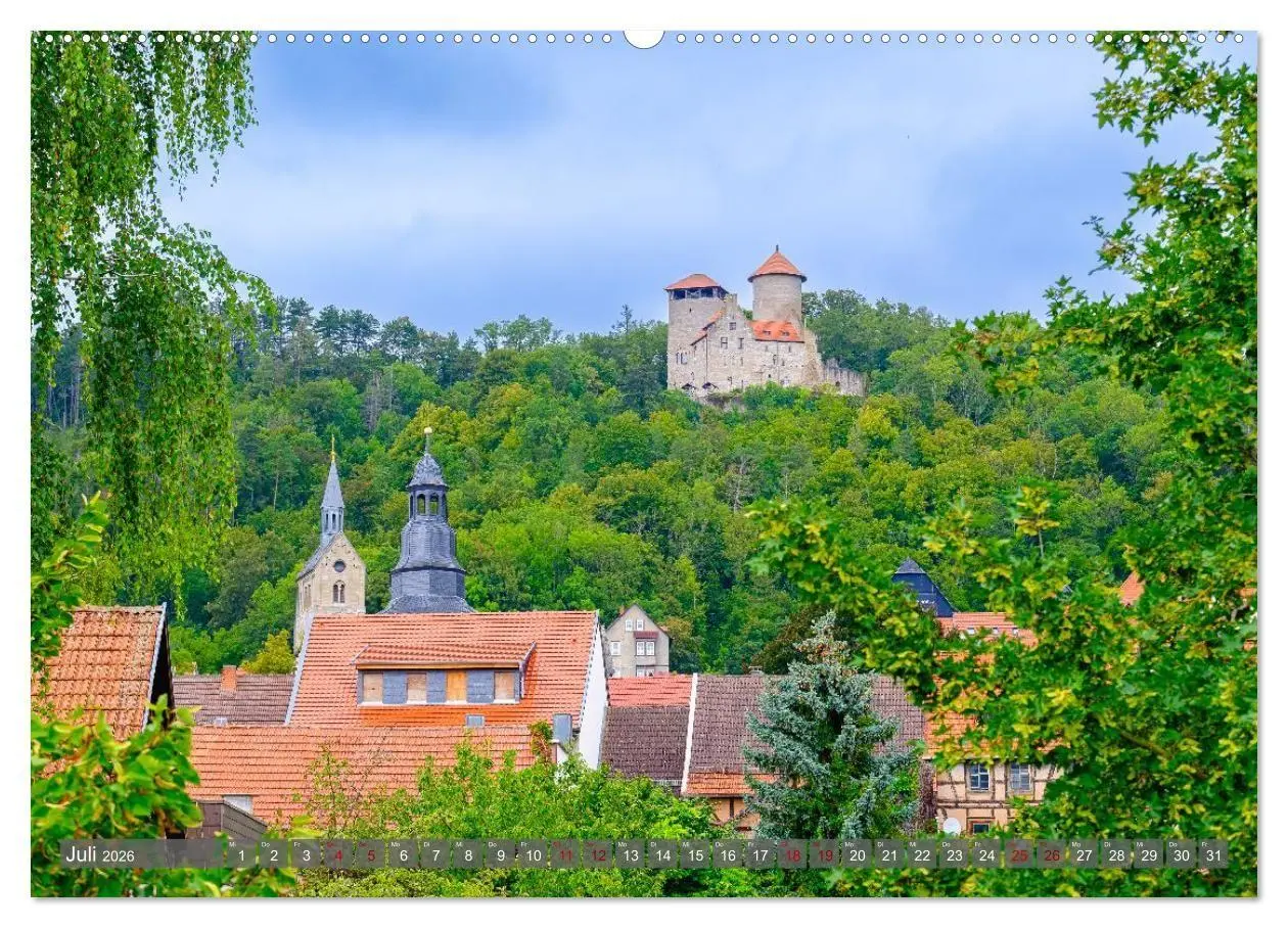 Bild: 9783516659092 | Ein Blick auf Treffurt (hochwertiger Premium Wandkalender 2026 DIN...