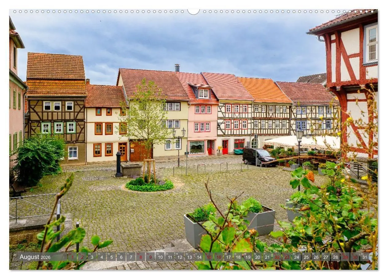 Bild: 9783516659092 | Ein Blick auf Treffurt (hochwertiger Premium Wandkalender 2026 DIN...