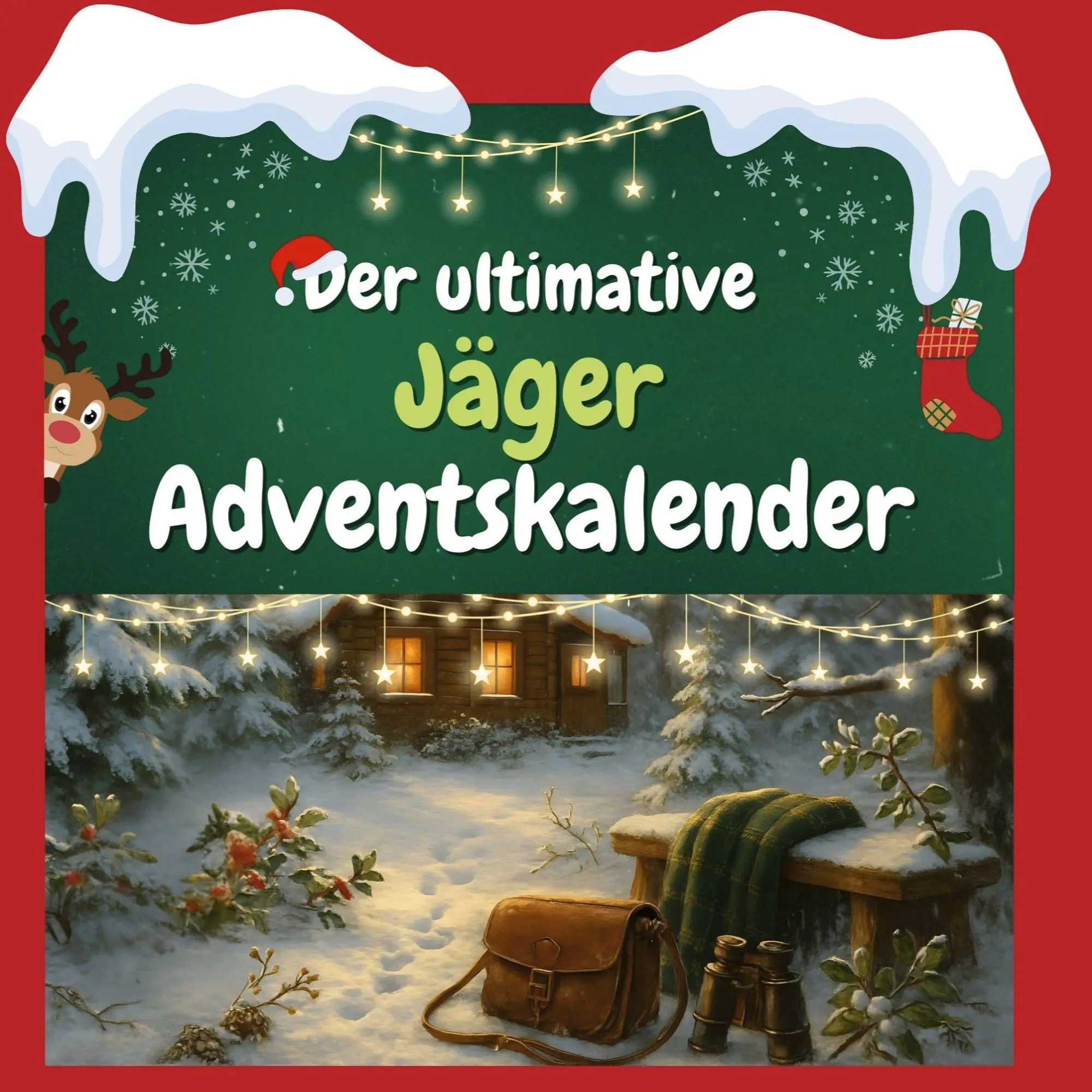 Cover: 9783695309092 | Der ultimative Jäger-Adventskalender | Julia Schneider | Taschenbuch