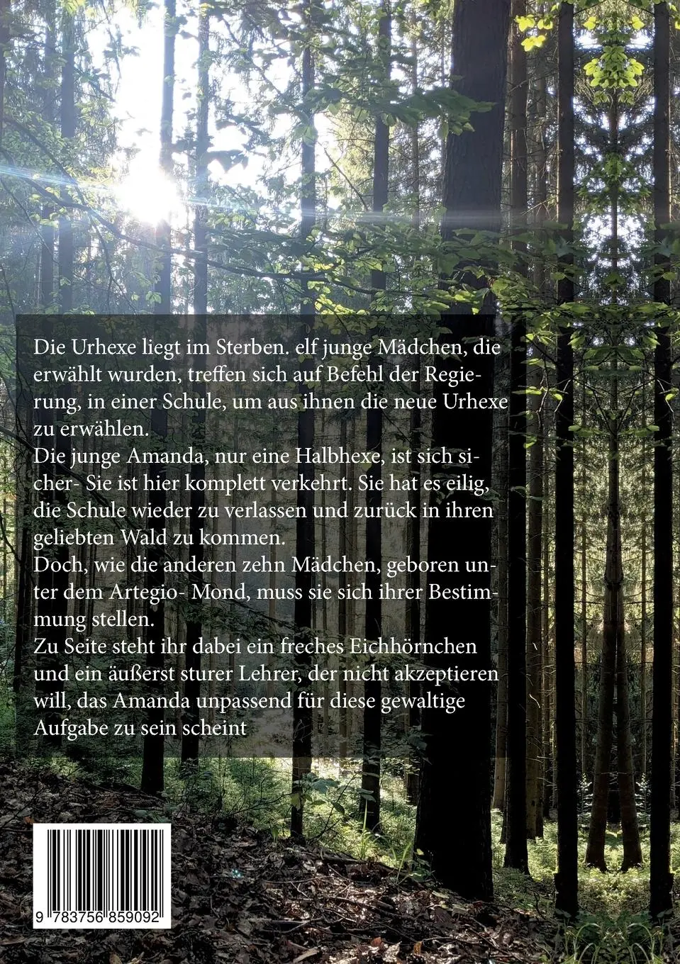 Rückseite: 9783756859092 | Hexe wider Willen | Christine Stutz | Taschenbuch | Paperback | 124 S.