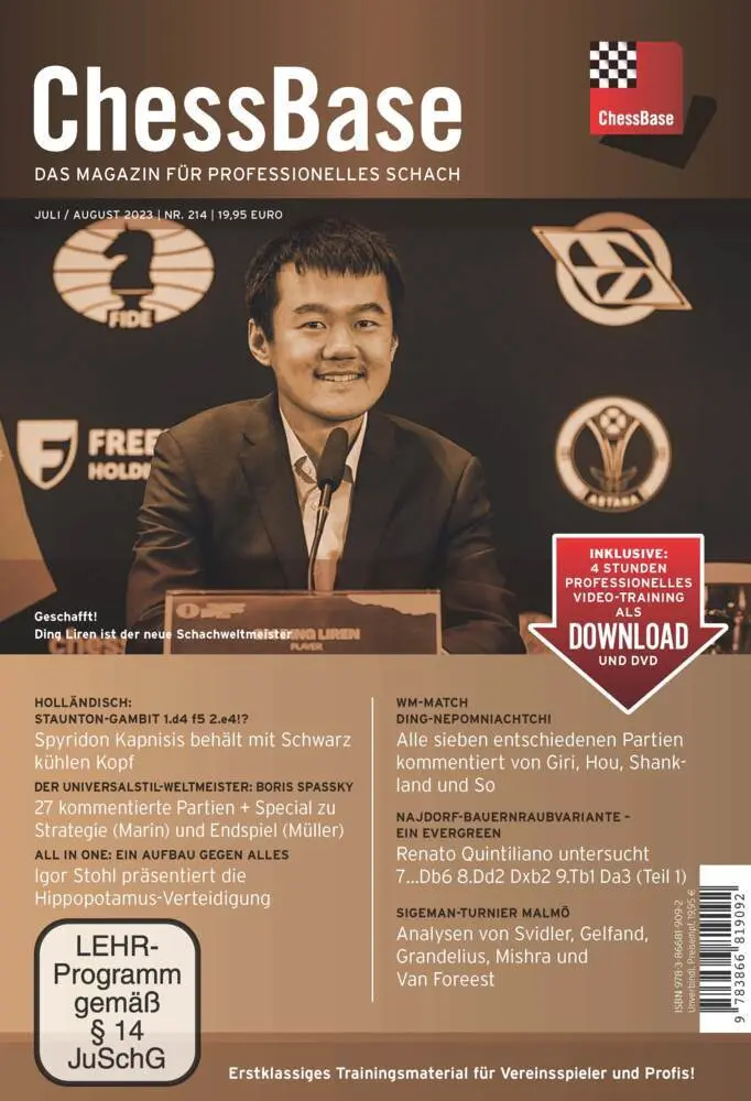 ChessBase Magazin 214, DVD-ROM