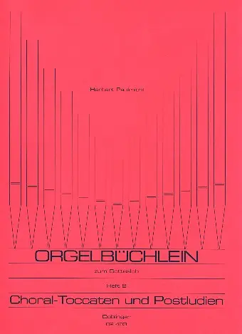Cover: 9790012179092 | Orgelbüchlein zum Gotteslob Band 8 Choral-Toccaten und Postludien