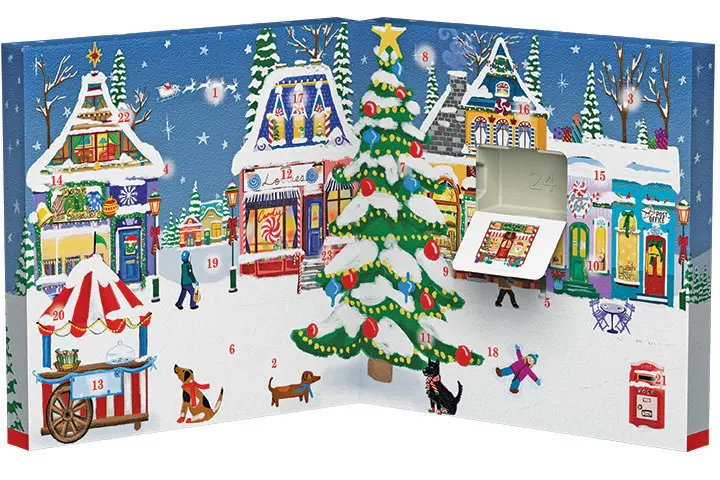 Bild: 628136659192 | Puzzle Adventskalender - Christmas Town Fair | Spiel | In Spielebox