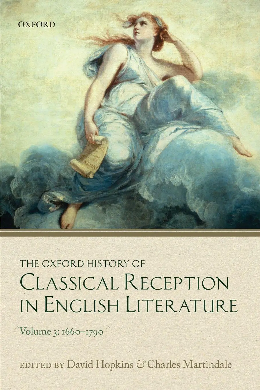 Cover: 9780198859192 | OXF HIST CLASS REC ENG LIT V3 OHCREL P | Martindale Hopkins | Buch