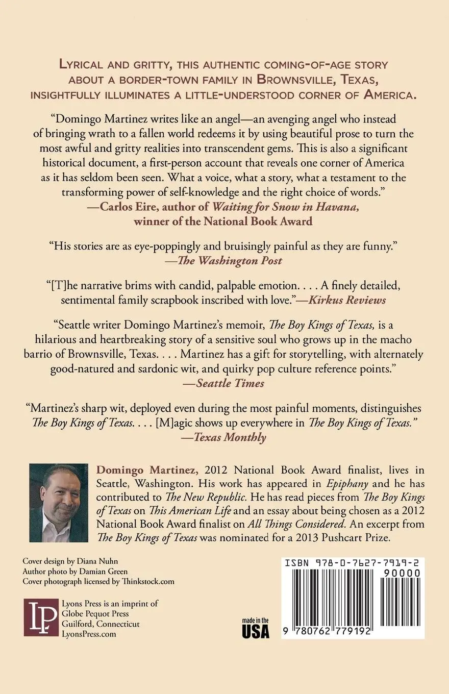 Rückseite: 9780762779192 | Boy Kings of Texas | A Memoir | Domingo Martinez | Taschenbuch | 2012