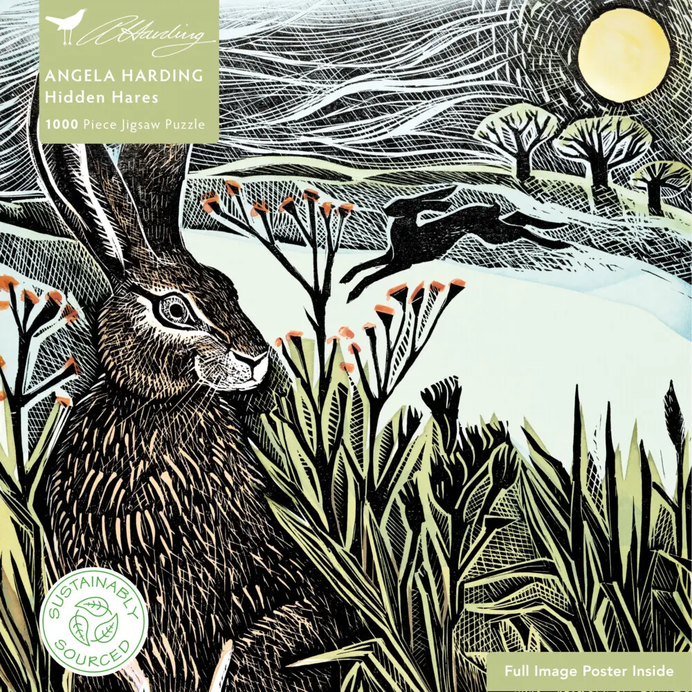 Cover: 9781804179192 | Adult Sustainable Jigsaw Puzzle Angela Harding: Hidden Hares | Spiel