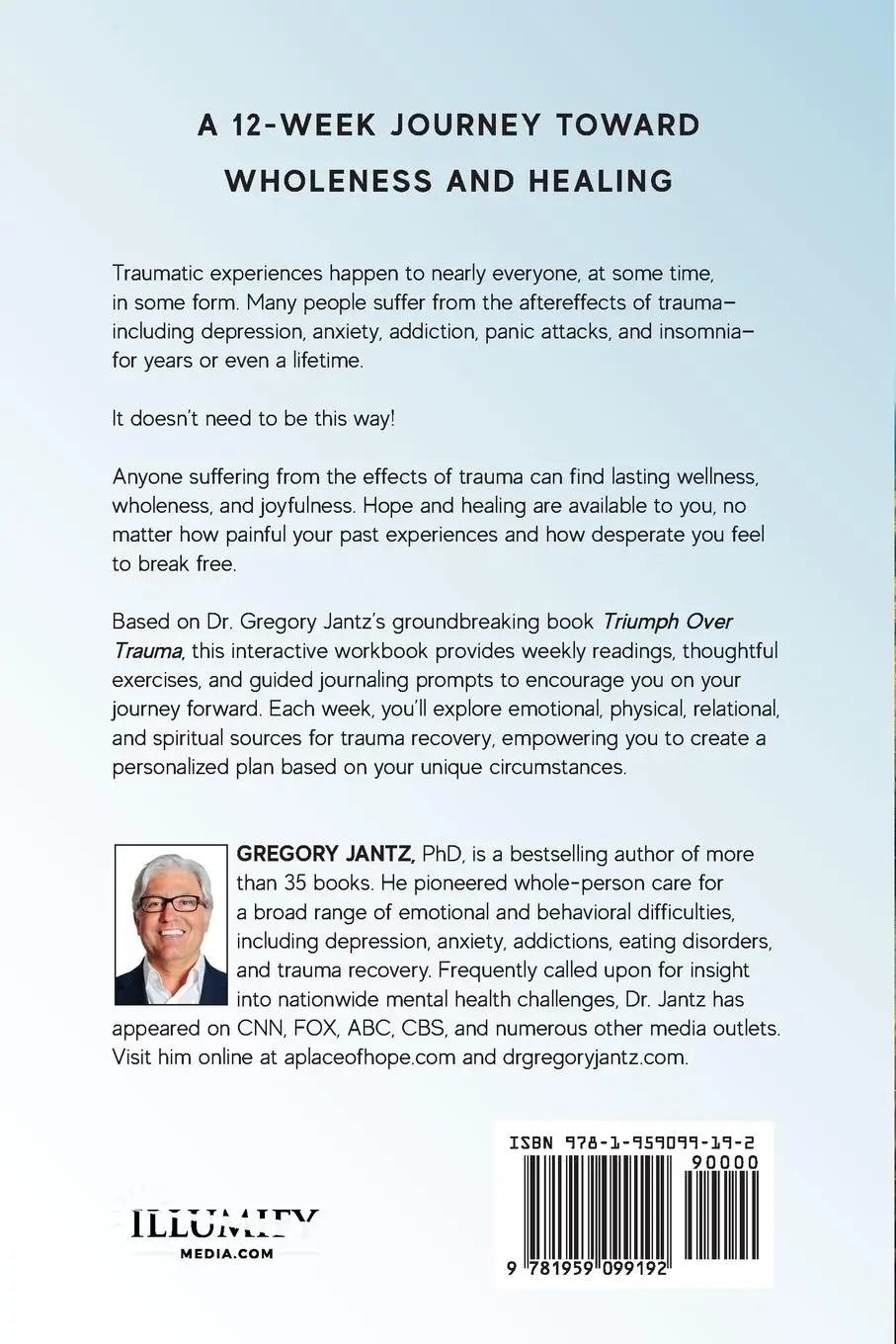 Rückseite: 9781959099192 | Triumph Over Trauma Workbook | Gregory Jantz | Taschenbuch | Englisch