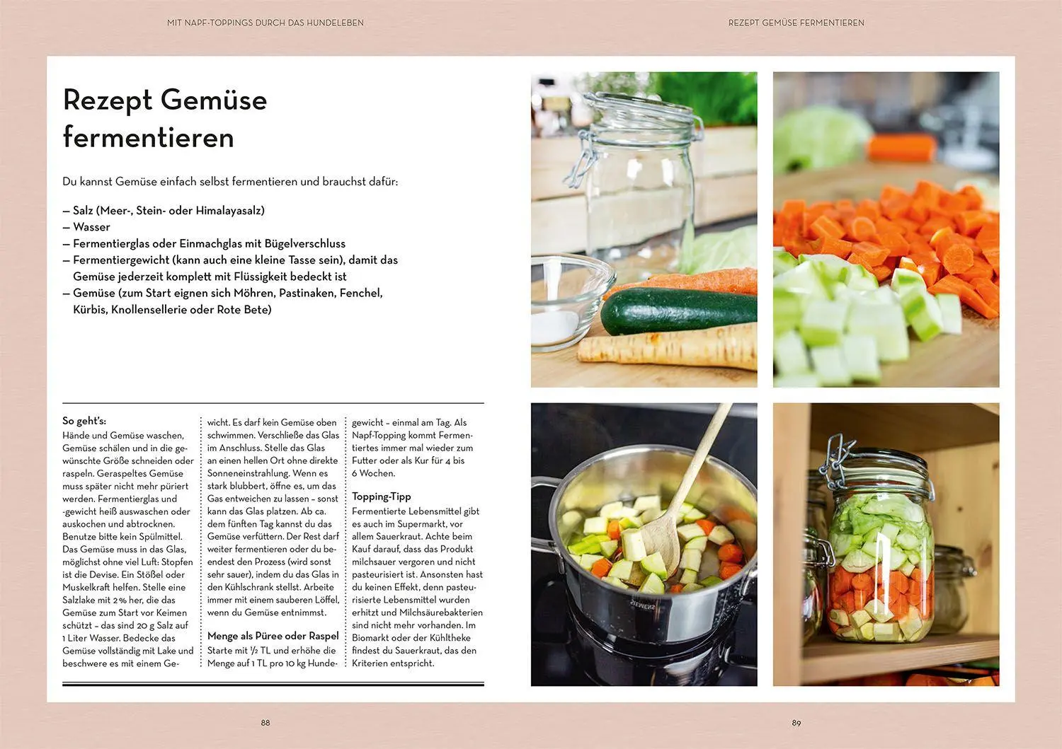 Bild: 9783440179192 | Napf-Ideen - Futterergänzungen für ein gesundes Hundeleben | Buch