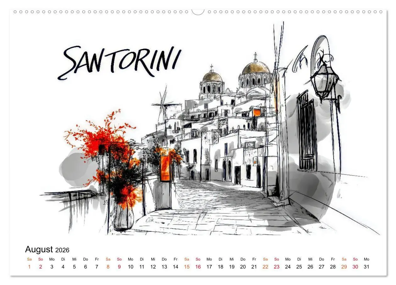 Bild: 9783457249192 | Traumziele der Erde - Kalender für Entdecker (hochwertiger Premium...
