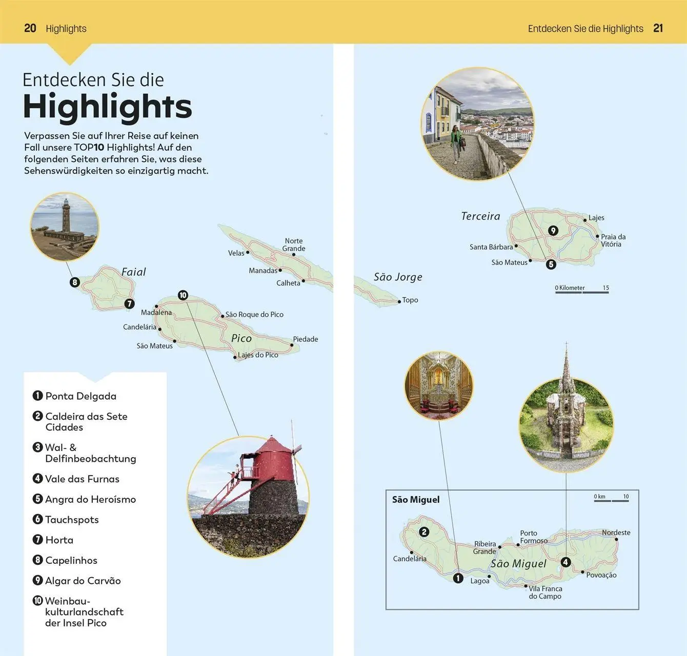 Bild: 9783734209192 | TOP10 Reiseführer Azoren | DK Verlag - Reise | Taschenbuch | 128 S.