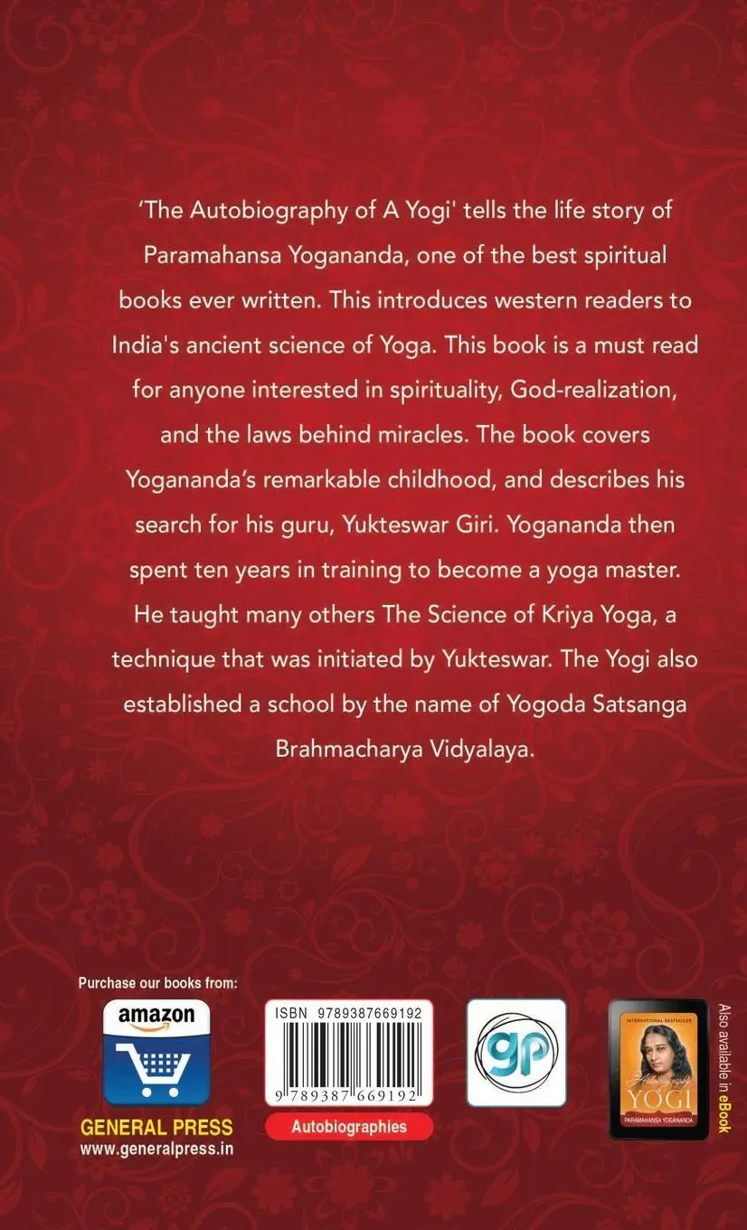Rückseite: 9789387669192 | The Autobiography of a Yogi | Paramahansa Yogananda | Buch | Gebunden