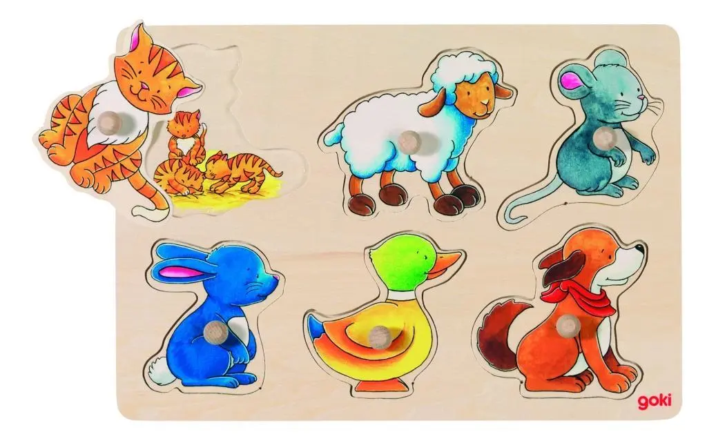 Cover: 4013594579292 | Hintergrundbildpuzzle Mutter und Kind | goki | Spiel | Goki | 57929
