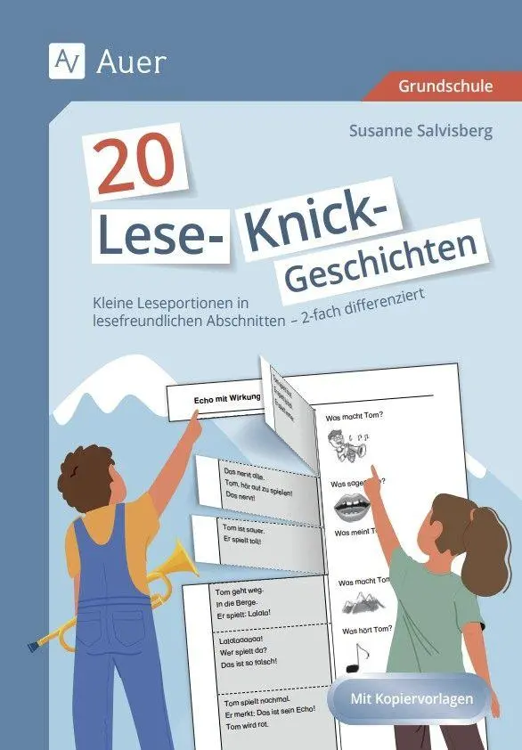 Cover: 9783403089292 | 20 Lese-Knickgeschichten - Klasse 1 und 2 | Susanne Salvisberg | 48 S.