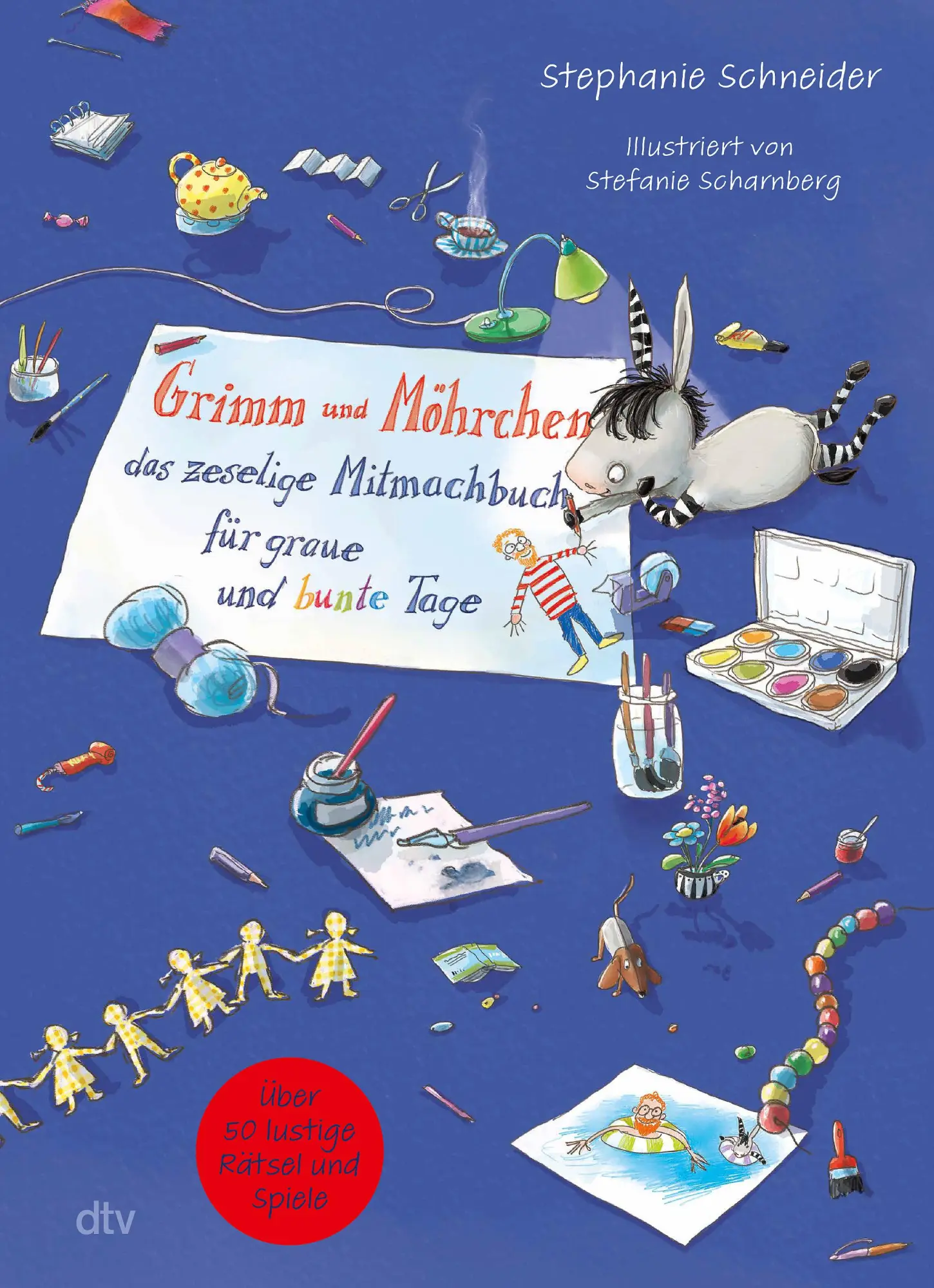 Cover: 9783423719292 | Grimm und Möhrchen - Das zeselige Mitmachbuch für graue und bunte Tage
