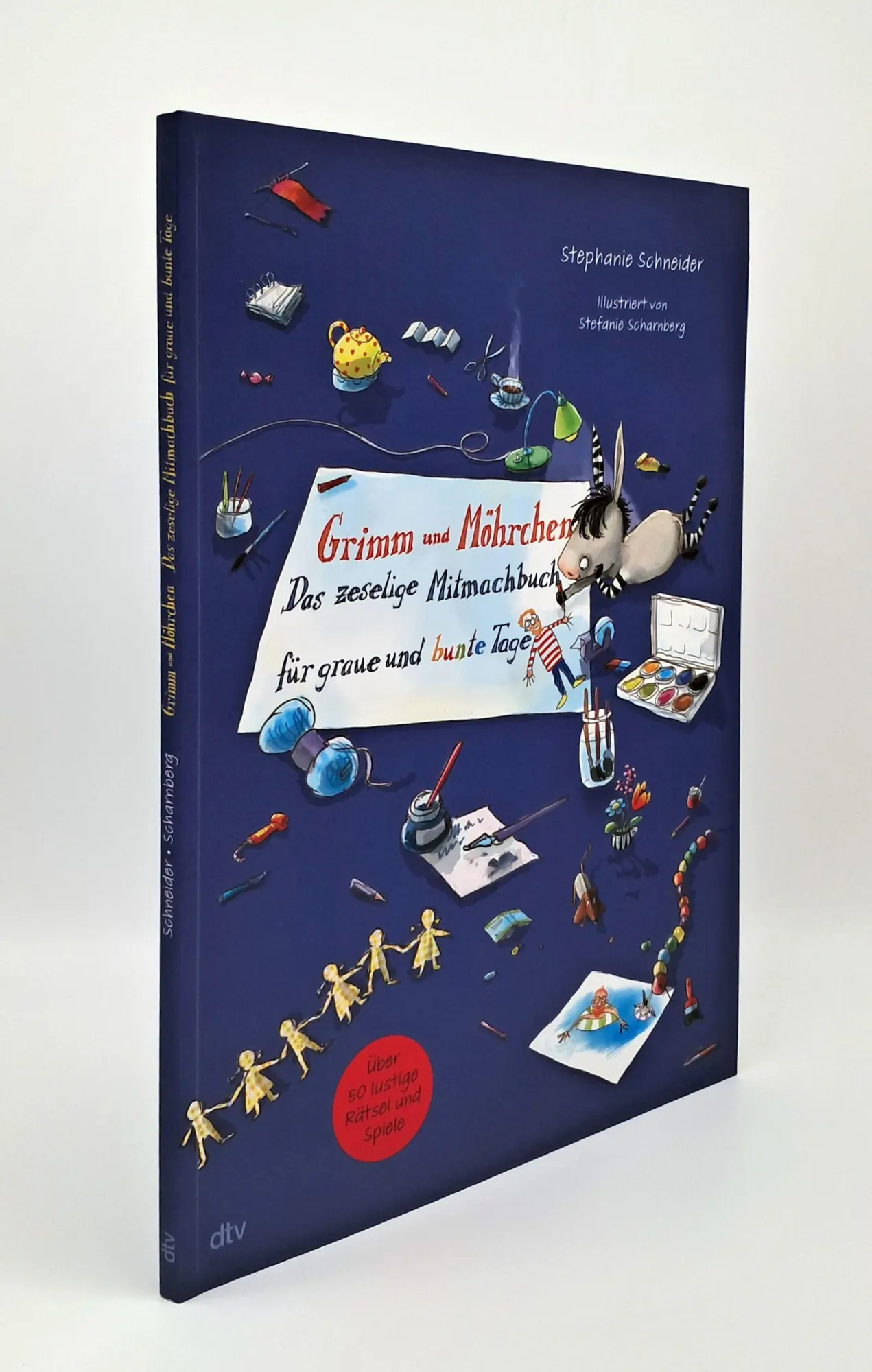 Bild: 9783423719292 | Grimm und Möhrchen - Das zeselige Mitmachbuch für graue und bunte Tage